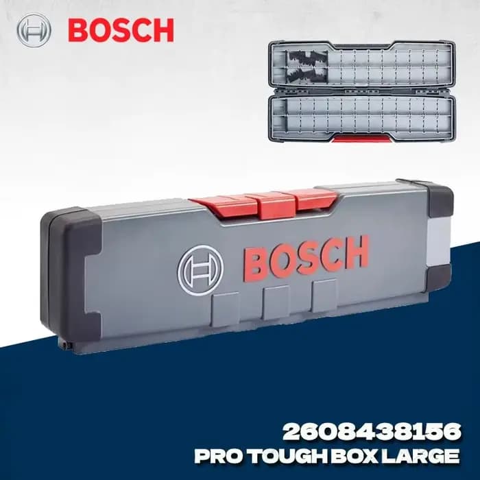 BOSCH 2608438156 PRO boîte robuste grande pour accessoires boîte de rangement de lame de scie alte