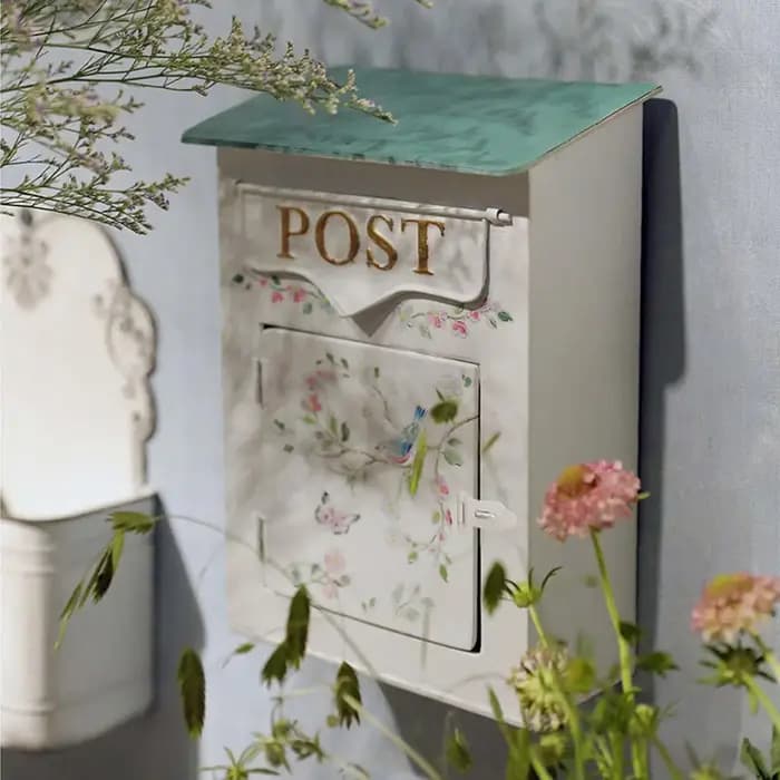 Boîte à Classe Murale en Fer Européen, Grande Boîte aux Lettres, Magazines, pour l'Extérieur, la Mai