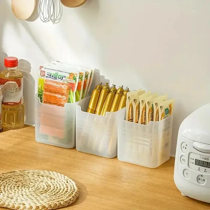 Boîte de rangement pour porte latérale de réfrigérateur domestique