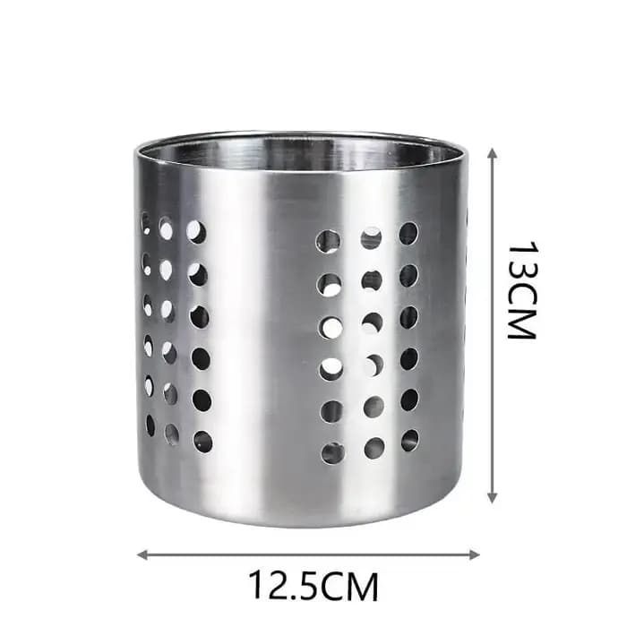 ✔ Boîte de rangement pour baguettes cylindriques en acier inoxydable