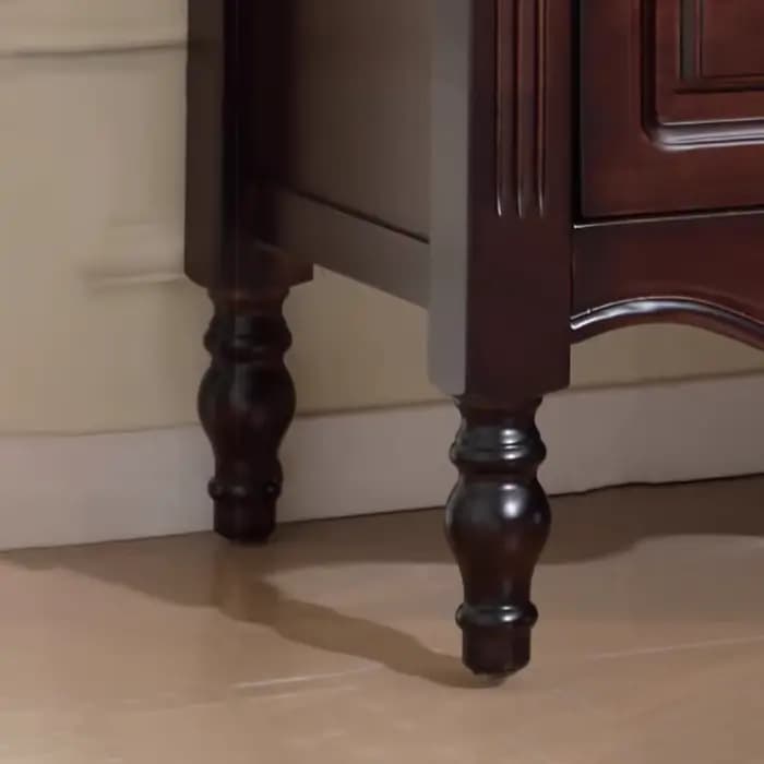 Tables de chevet vintage américaines avec tiroirs