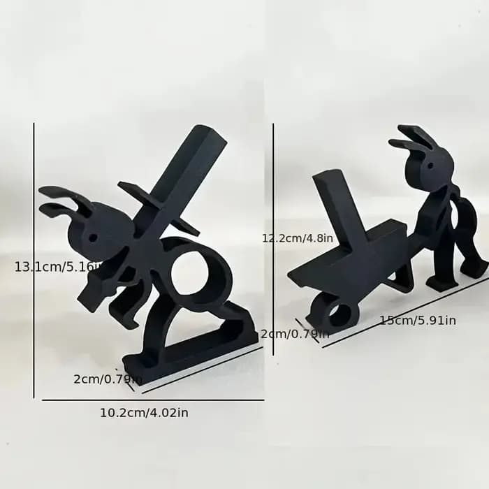 Porte-serviettes en papier mignon et simple en forme d'animal - Porte-rouleau