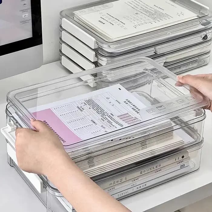 Boîte de rangement de documents