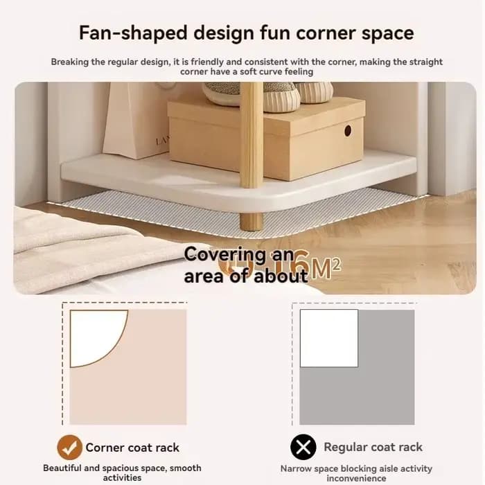 Meuble de rangement d'angle pour la maison