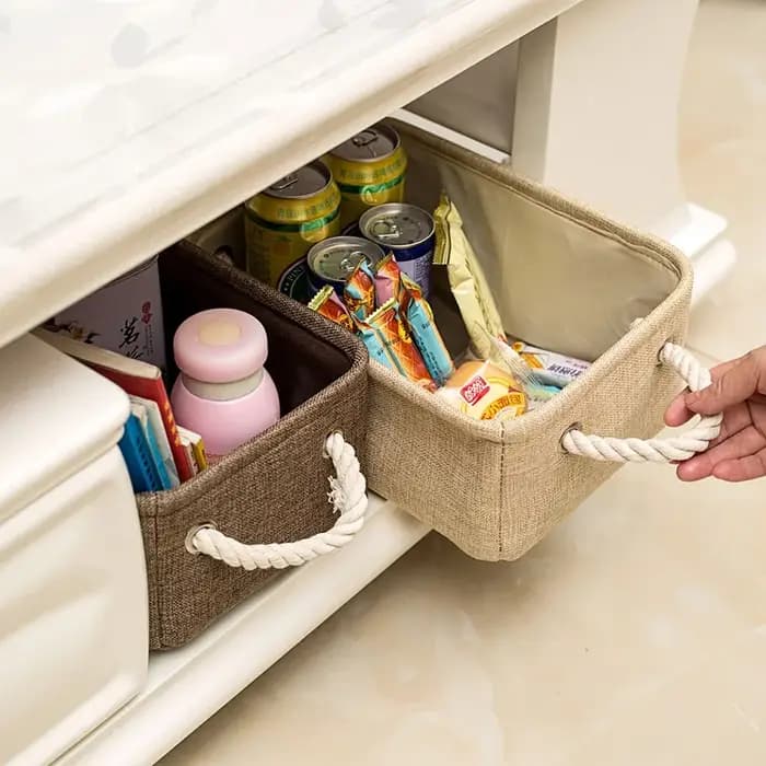 Paniers de Rangement Pliants pour Jouets d'Enfants