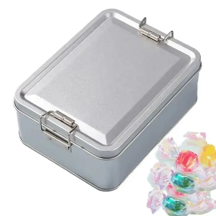 Boîte en fer rectangulaire de haute qualité