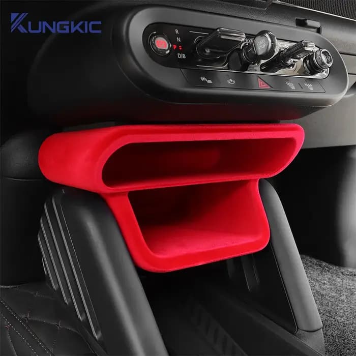 Boîte de rangement de commande centrale de voiture