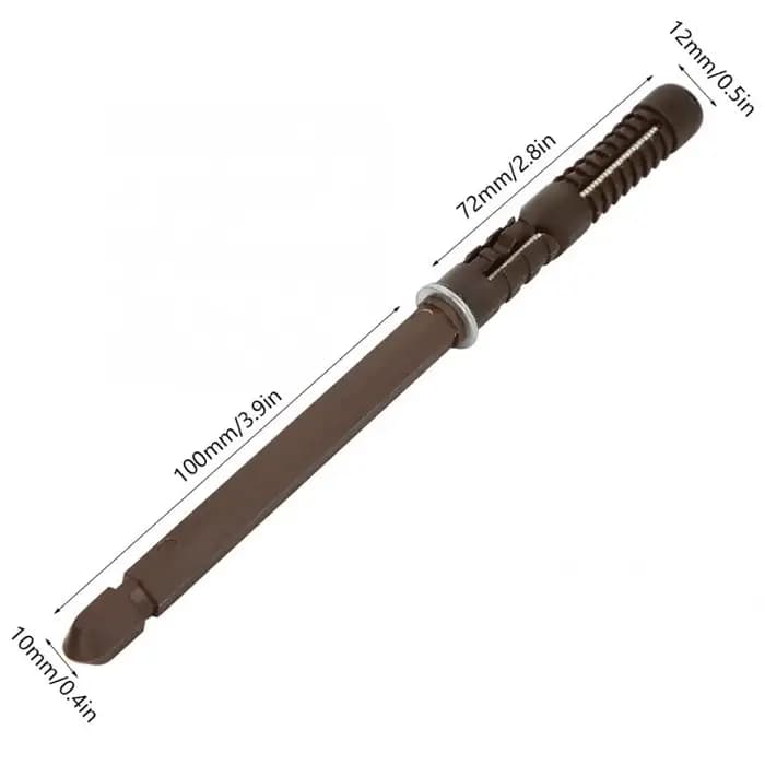 Supports de Support d'étagère dissimulés 10x100mm, 10 pièces, supports de fixation de étagère murale