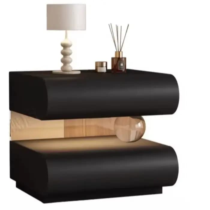 Meuble de rangement noir