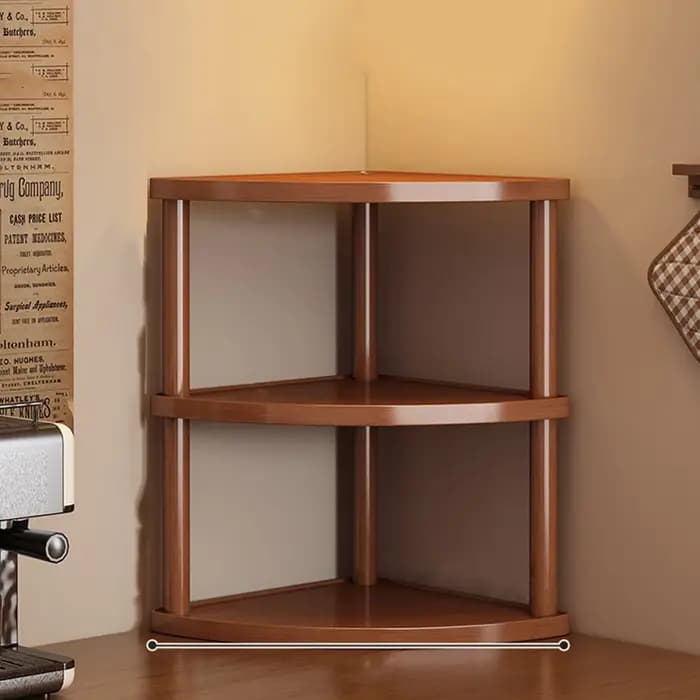 Étagère de rangement en bois pour la cuisine
