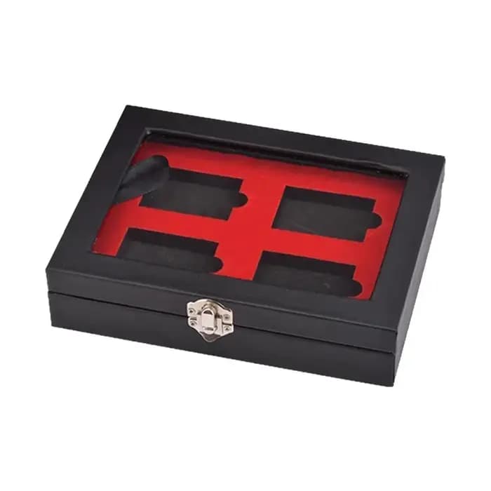 Boîte de rangement grande capacité pour collection de briquets Zippo à essence