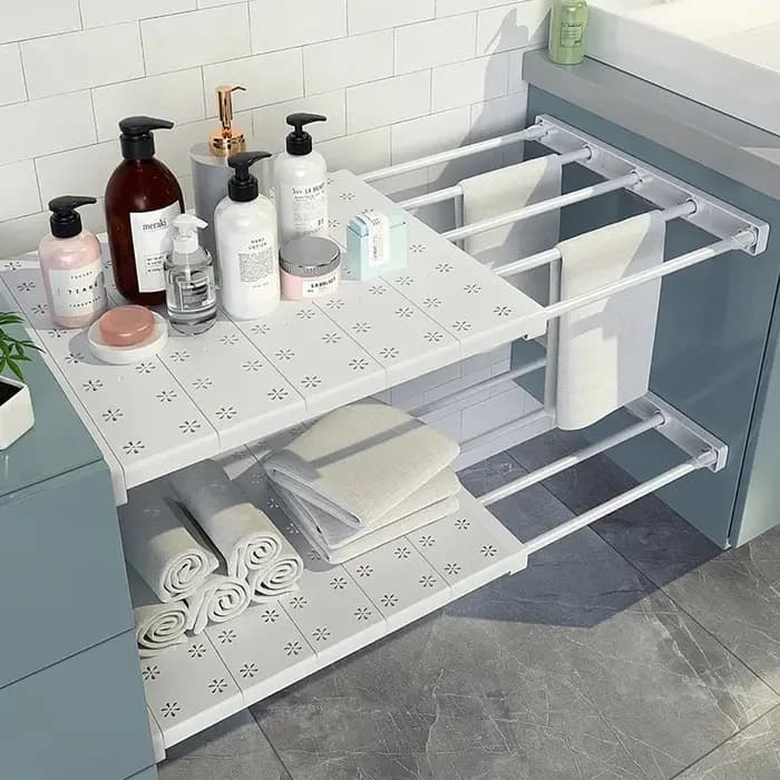 Étagère de rangement murale réglable pour armoire