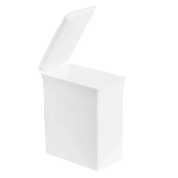 Boîte de rangement pour lessive avec couvercle