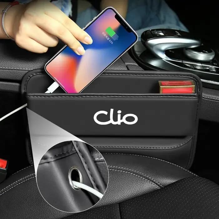 Boîte de rangement spéciale pour crevasse de siège de voiture