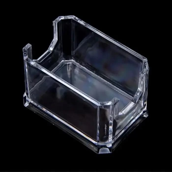 Boîte de rangement transparente pour sachets de thé