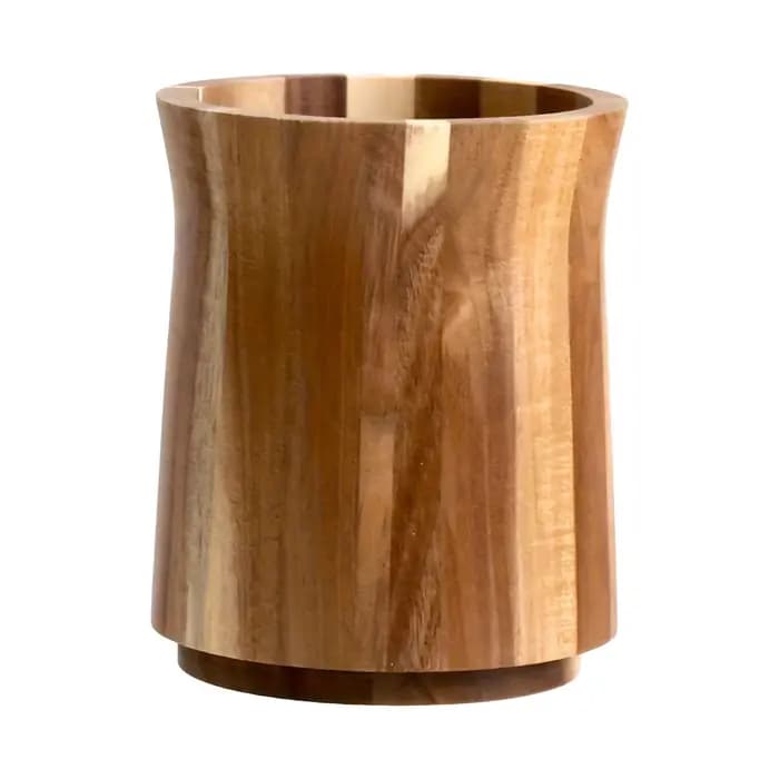 Organisateur de cuisine en bois naturel, boîte de rangement, séparateurs de tiroirs, économiseur d'e