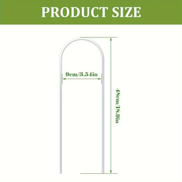 Cadre d'escalade pour plantes en acrylique transparent en forme de U, structure de support spécialem
