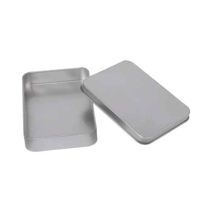 1 pièces Mini boîte de rangement en fer petite boîte de rangement en métal bijoux clé pièce de monna