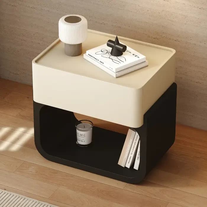 Table de chevet de rangement multifonctionnelle
