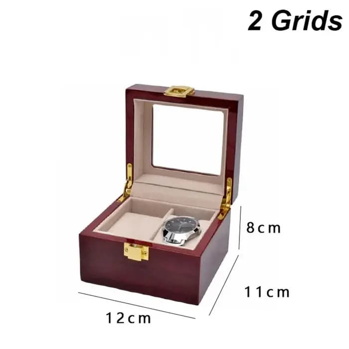 Boîte de montre en bois