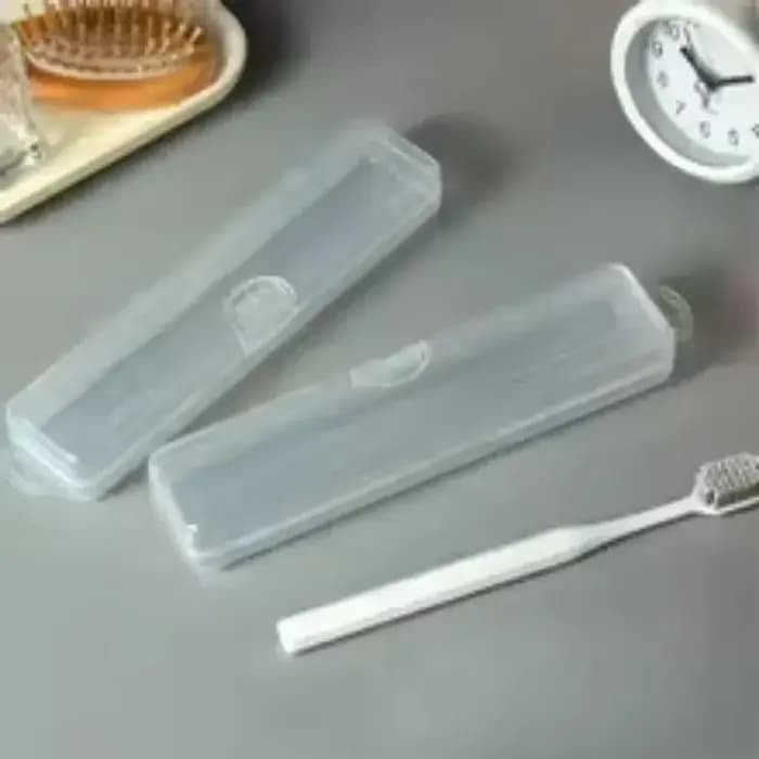 Boîte à brosse à dents transparente