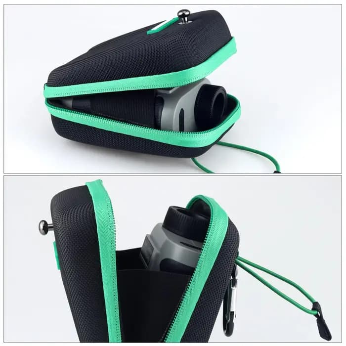 Sac de transport pour télémètre de golf, étui pour télémètre, sac en EVA avec mousqueton et clip de ceinture, boîte de rangement étanche pour télémètre