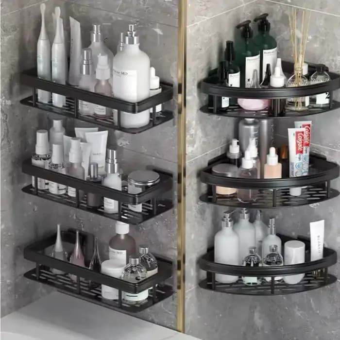 Étagère de rangement sans perçage : Installation facile