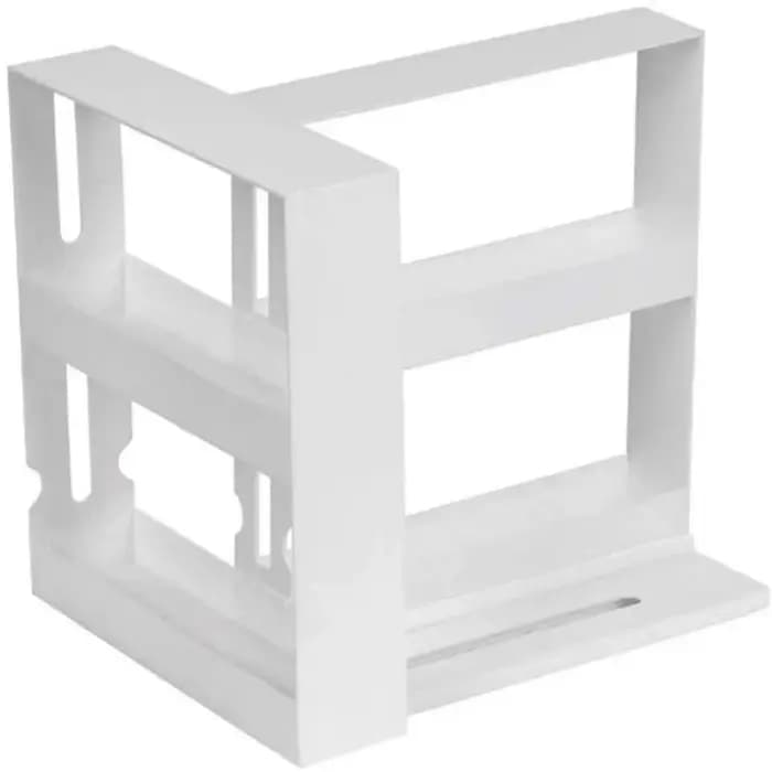 Étagère à épices rotative à 2 niveaux