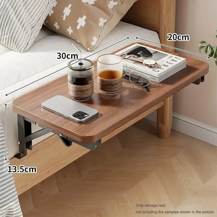 Table de chevet pliable pour chambre à coucher
