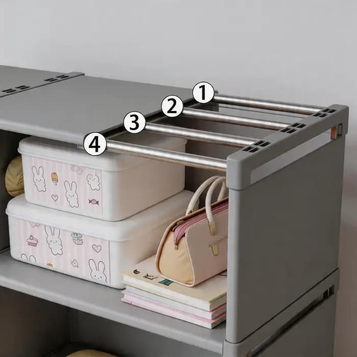 Étagère de rangement multifonctionnelle