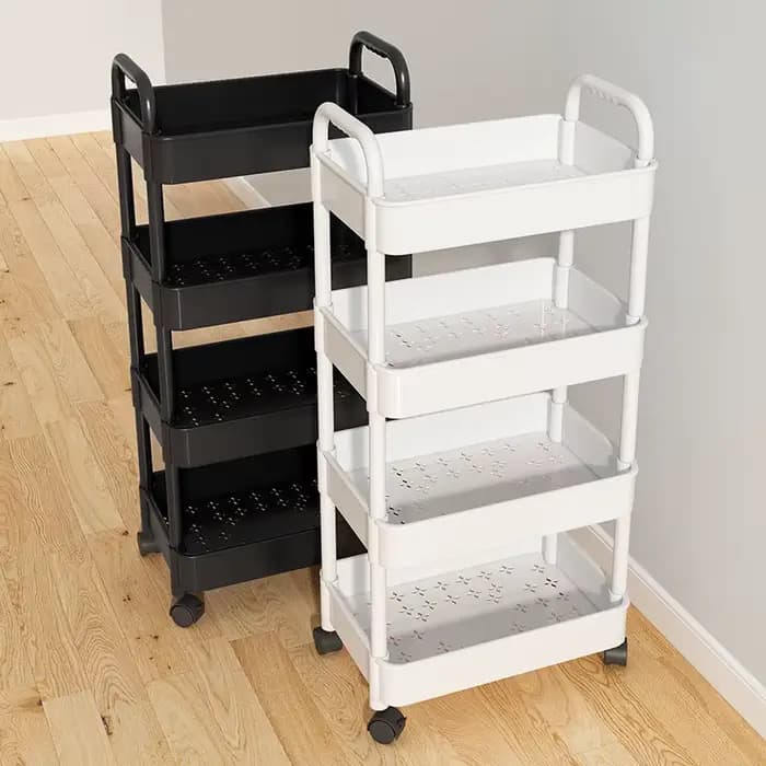 Chariot de rangement multi-niveaux HOHOStorage T1 sur roulettes pour la maison