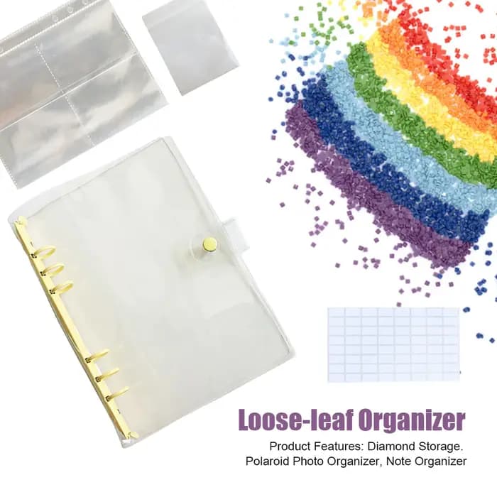 Livre de rangement pour peinture diamant A5