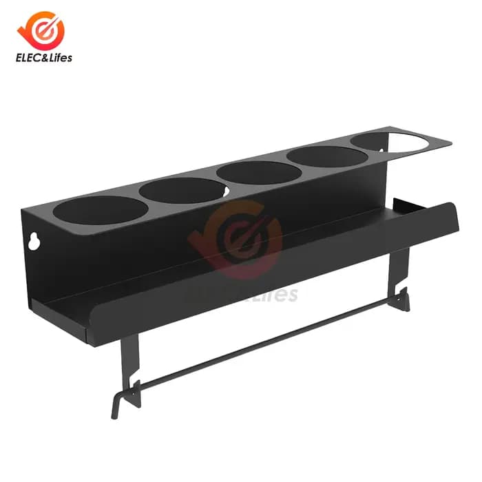 Supports de stockage de bouteilles muraux