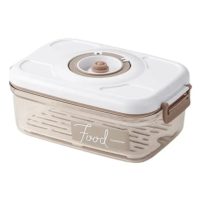 Boîte de conservation alimentaire sous vide avec pompe à vide