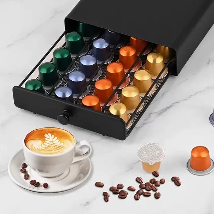 40 dosettes Nespresso support de tiroir à café Capsules