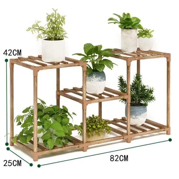 Support à plantes à 4/5 étagères