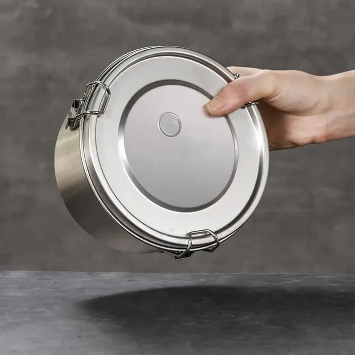 Boîte à lunch thermique en acier inoxydable pour micro-ondes