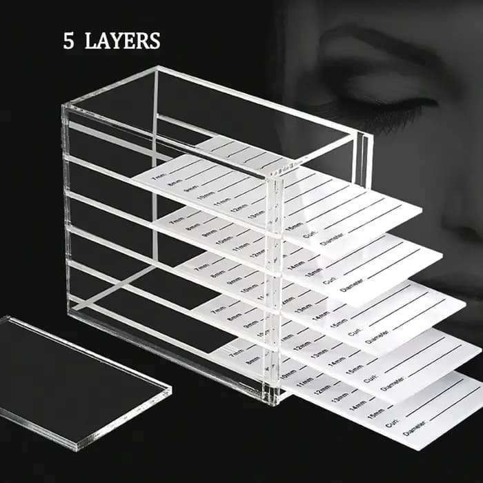 Boîte de rangement pour Extensions de faux cils