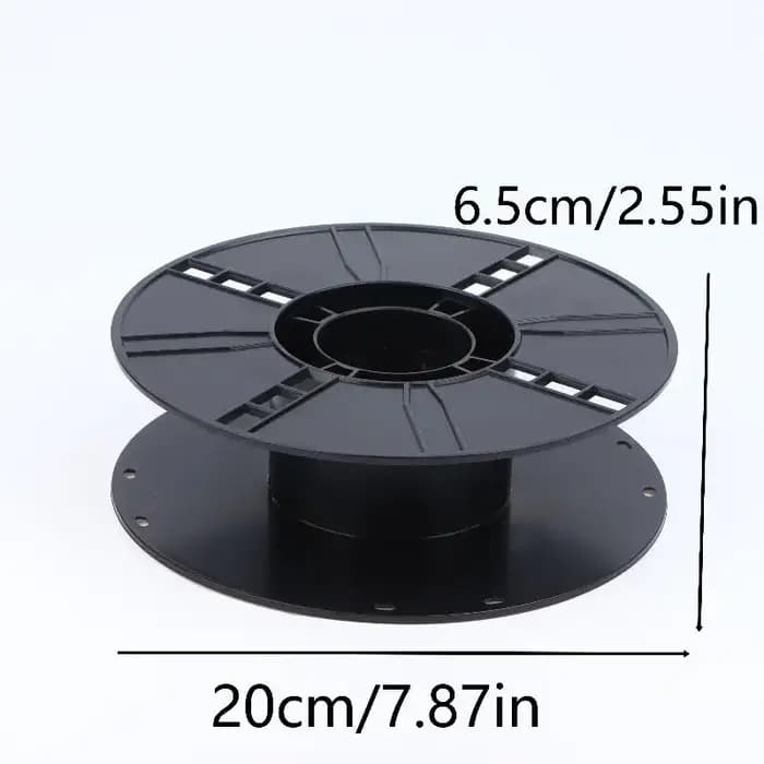 Enrouleur de câble en plastique pour rangement de rallonge, petit enrouleur de cordon pour camping, caravane, camping-car, gestion des câbles noirs