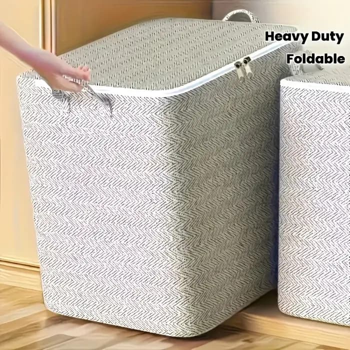 1 grande boîte de rangement pliable