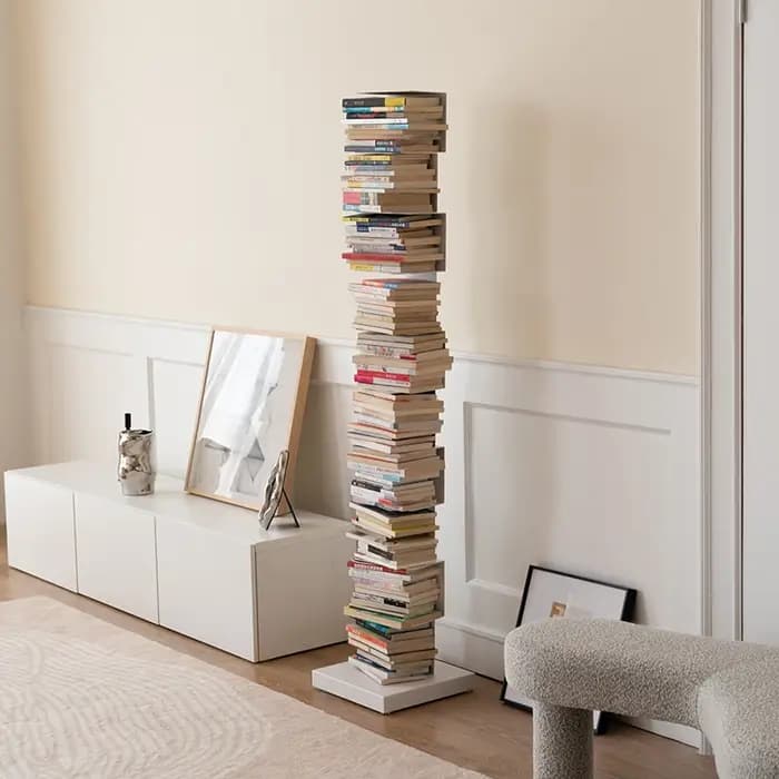 Bibliothèque Invisible en métal