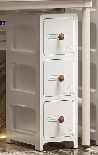 Armoire de rangement à espace étroit pour la maison - Style tiroir
