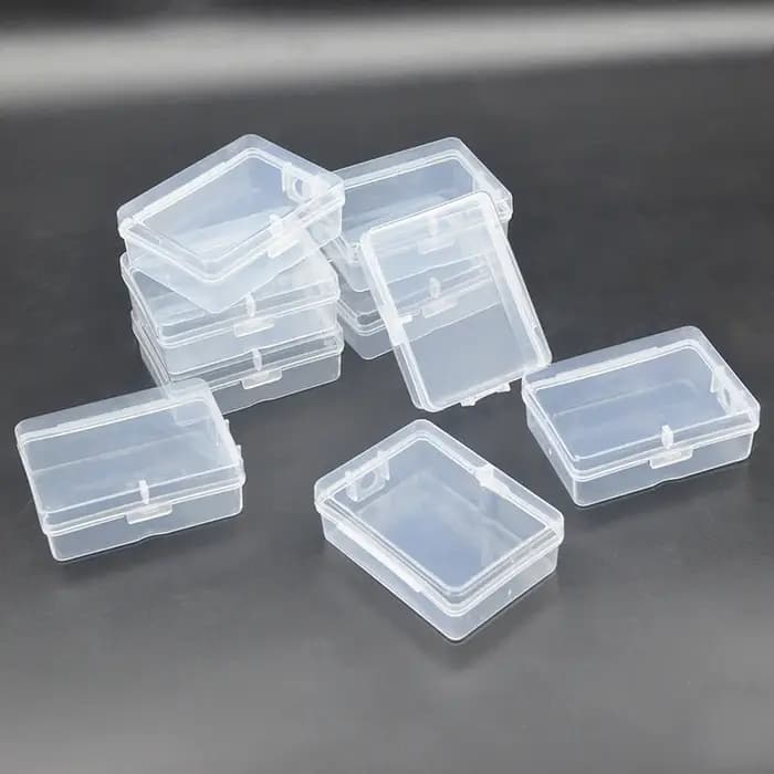Boîtes de rangement transparentes pour pièces d'art et d'artisanat