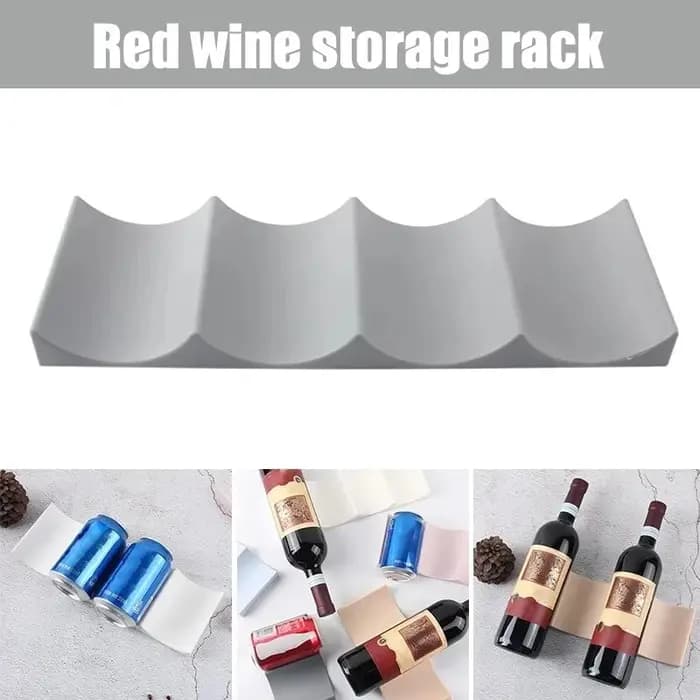 1PCWine support empilable porte-bouteille comptoir bouteille de vin