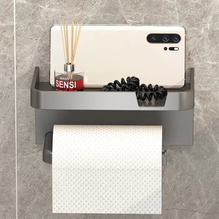 Boîte flacon murale pour rouleau de papier toilette