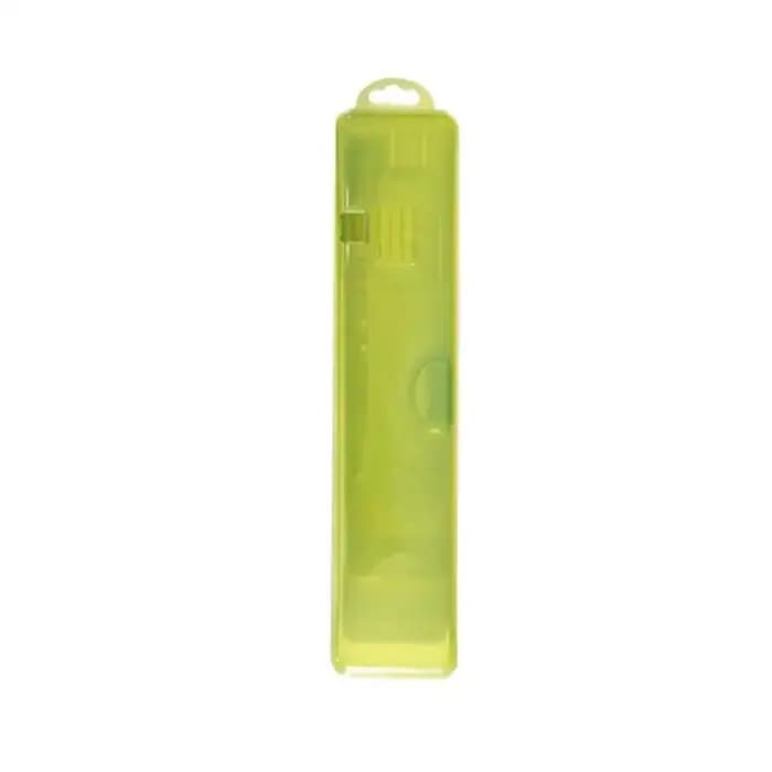 Boîte à brosse à dents transparente, étui de rangement portable pour voyage, support de brosse à den