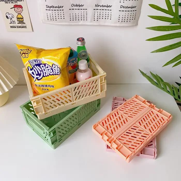 Caisse pliable en plastique
