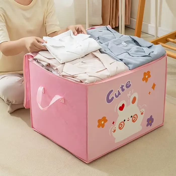 Boîte de Rangement Pliante en Forme de Cube