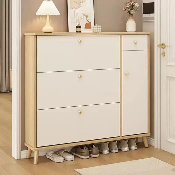 Meubles de rangement de style ferme, armoires à chaussures en bois, étagères de bureau d'extérieur, étagères à chaussures, meubles d'hôtel, meubles de salon
