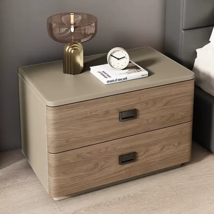 Petite table de chevet de rangement de style italien